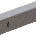 CURT 49531 Weld-On 2-Inch Steel Trailer Hitch Shank
