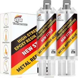 Heavy Duty Metal Repair Glue - 2 Pack Epoxy Kit