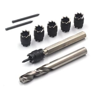 High-Speed Spot Weld Cutter & Hole Tool Set - 9-Pack