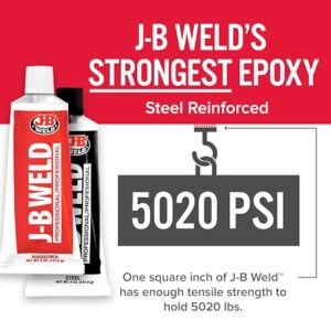 J-B Weld 8281: Ultimate Steel Reinforced Epoxy 10 oz