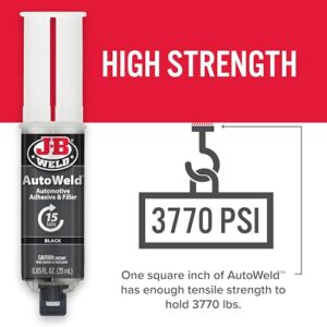 J-B Weld AutoWeld Black: Fast, Strong Auto Repair Adhesive