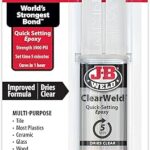 J-B Weld ClearWeld 5-Minute Epoxy Syringe - 25ml