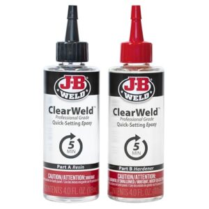 J-B Weld ClearWeld Pro: Fast, Strong, Transparent Epoxy