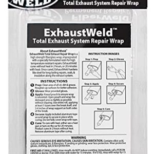 J-B Weld ExhaustWeld 2” Repair Wrap - High Temp Fix!
