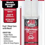 J-B Weld High Heat Epoxy Syringe - Dark Grey Repair
