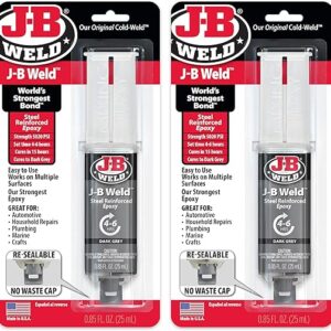 J-B Weld Original High-Strength Epoxy Syringe - 2 Pack