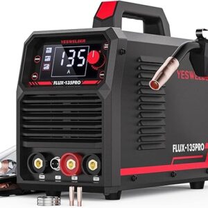 YESWELDER 135Amp 3-in-1 MIG/TIG/Stick Welder with Digital Display